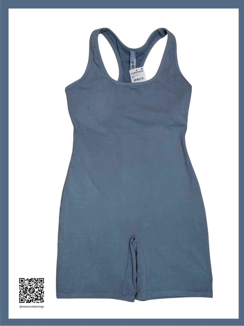 XL NWT - SKIMS Onesie - Mid-Thigh - Denim Blue